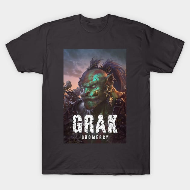 Grak: Gnomercy T-Shirt by Joseph J Bailey Author Designs